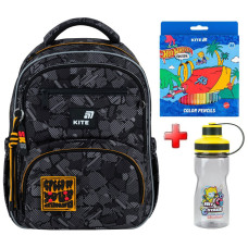 Рюкзак шкільний Kite Education Freestyle K26-773M-6  подарунок пляшка та олівці  (на зріст дитини 130-145 см)