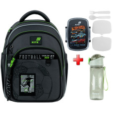 Рюкзак шкільний Kite Education Goal K26-763S-3  подарунок пляшка та ланчбокс  (на зріст дитини 115-130 см)
