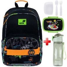 Рюкзак шкільний Kite Education Street Style K26-585M-4  подарунок ланчбокс та пляшка  (на зріст дитини 130-145 см)