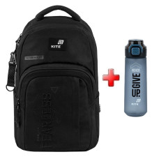 Рюкзак Kite Education teens Fearless K26-2578L  подарунок пляшка  (на зріст дитини 145-175 см)