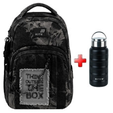 Рюкзак підлітковий Kite Denim Core K26-2578M-2  подарунок термос Kite  зовнішні габарити 42x29x17