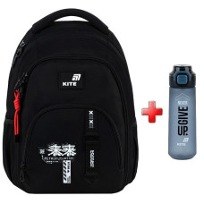 Рюкзак Kite Education teens Anime Boy K26-905M-3  подарунок пляшка  (на зріст дитини 130-145 см)