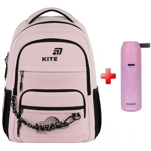 Рюкзак Kite Education teens Miracle K26-1019L-1  подарунок термос  (на зріст дитини 145-175 см)
