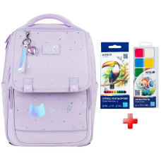 Рюкзак шкільний Kite Education So Cute K26-772M-1  подарунок фарби та олівці  (на зріст дитини 130-145 см)